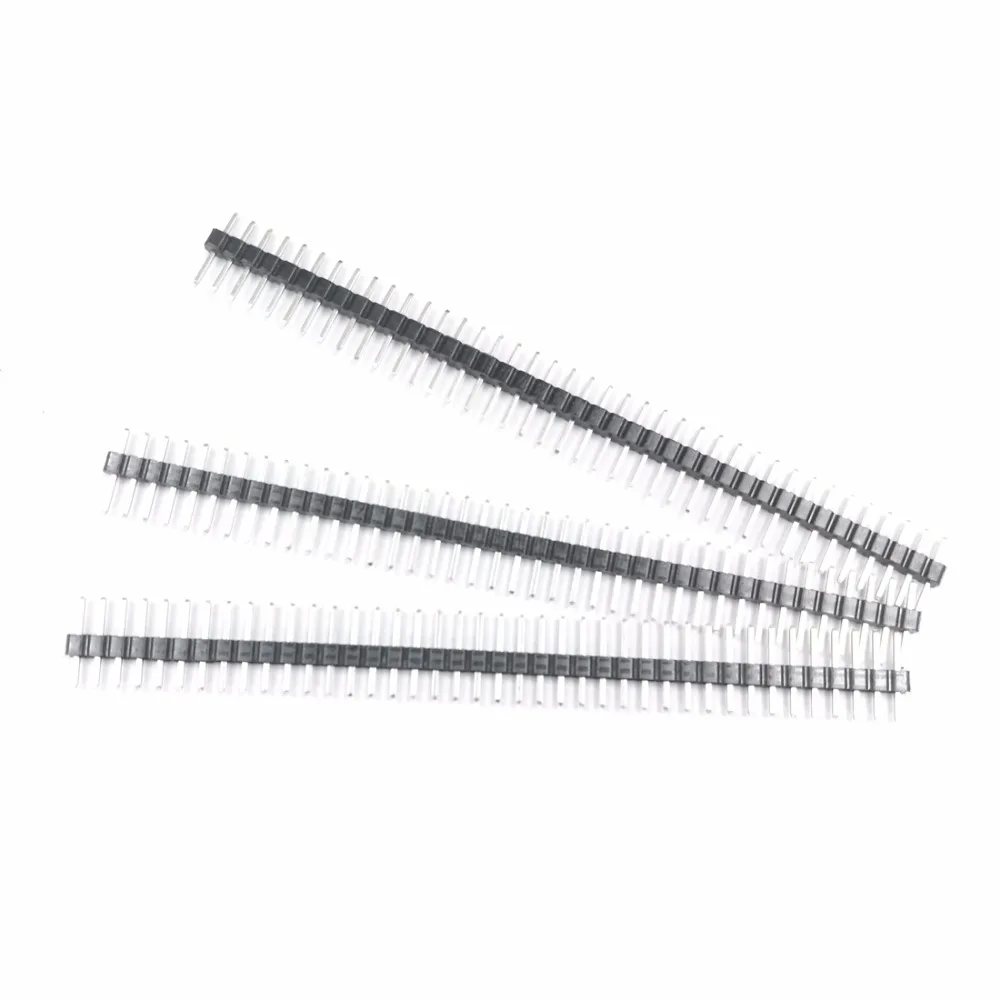 50pcs single row needle male pin header 1x40p 40pin 2mm pitch straight NEW wholesale