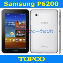 Samsung Galaxy Tab 7,0 Plus P6200 разблокированный Android 3g двухъядерный мобильный телефон планшет " wifi gps 3.15MP 16 Гб Память
