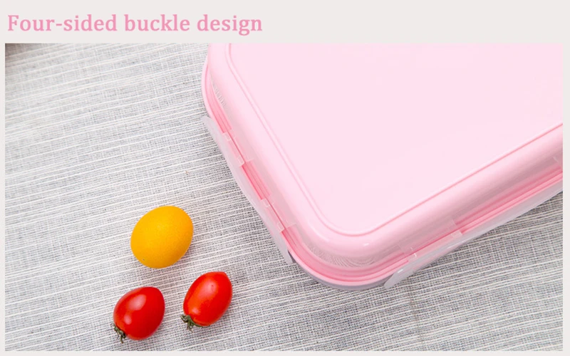TUUTH 304 Stainless Steel Lunch Box for Kids 3 Grids Water Injection Insulation Portable Food Container Box For Kids Picnic School A4