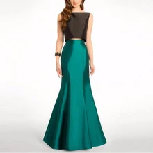 Новая стильная атласная юбка-годе женские юбки длиной до пола, изготовленный на формальный заказ, юбки для выпускного вечера