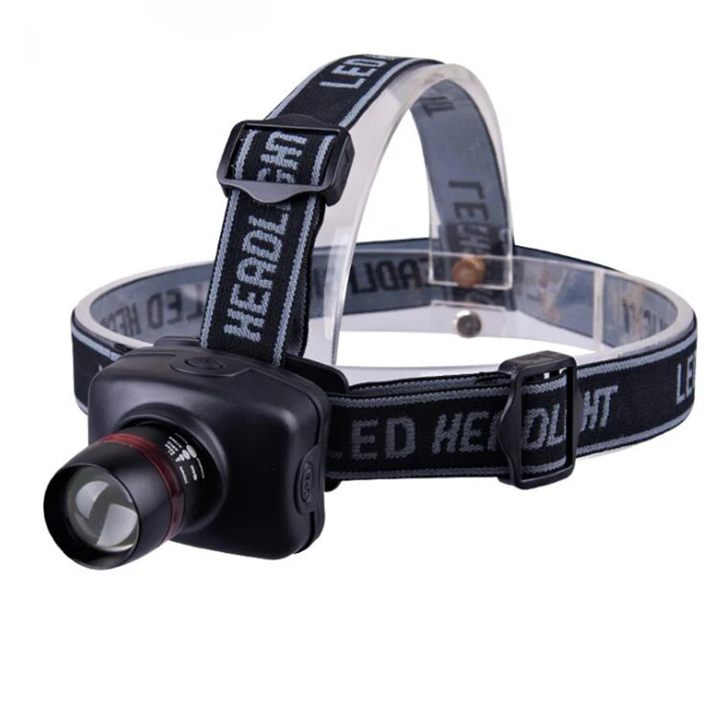 

Hot selling Mini 3 Mode LED Headlamp headlight Energy Saving Outdoor Sports Camping Fishing Head Lamp LED Flashlights Black#2