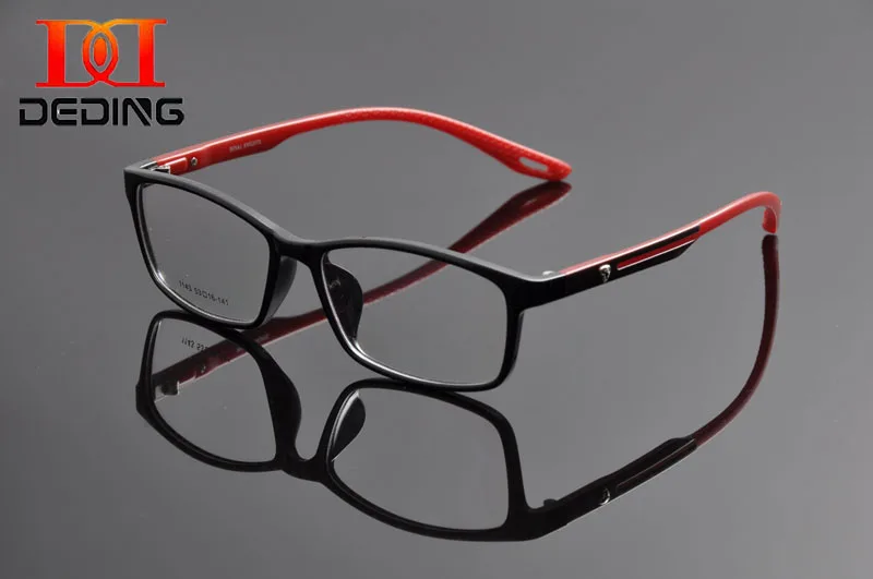 

Deding Unisex Myopia Glasses Frame, Men Eyeglasses,Women Eye Glasses,TR90 Frame Silicone Temple,Occhiali miopia telaio DD1156