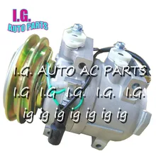 DKV14C автоматический компрессор переменного тока для Hyundai-1 R225-7 экскаватора PN: 11N6-90040 1 канавки