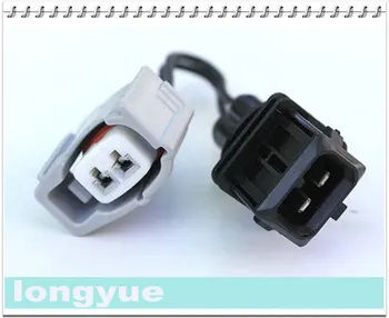 

longyue 20pcs ev1 fuel injectors connector adapter for toyota 10cm wire