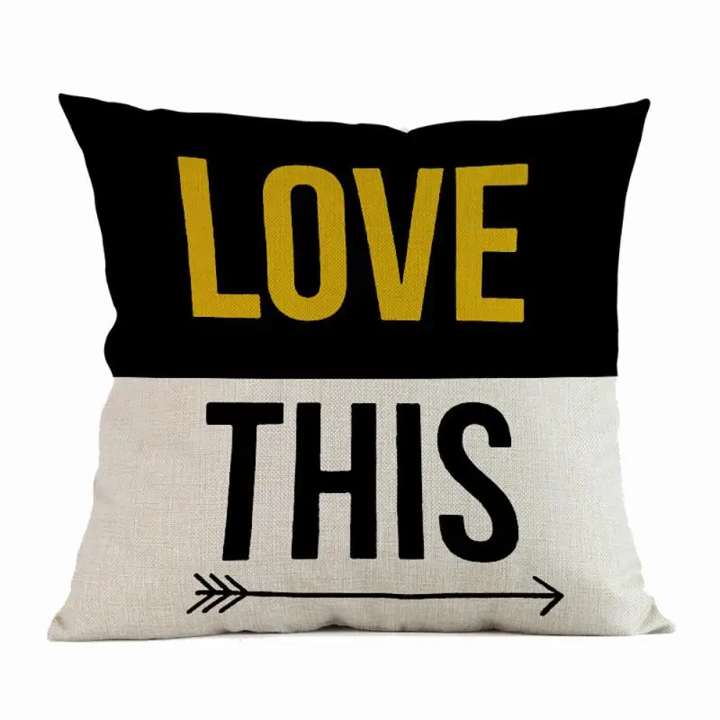 Чехлы 45*45 Home Decor Чехлы Happy Sunmer время Бросьте наволочку наволочки AP19