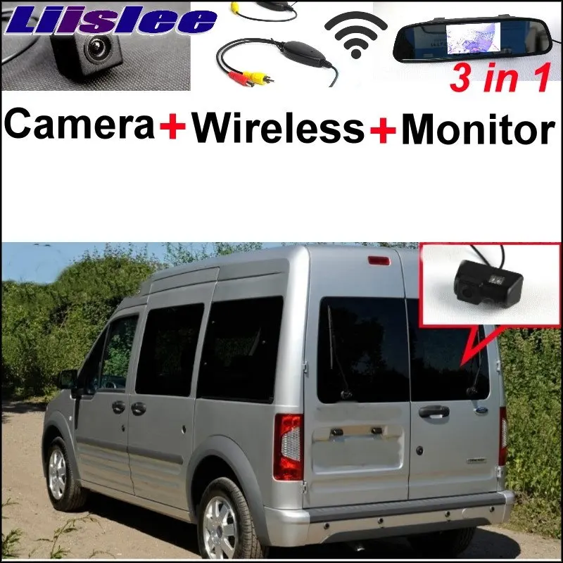 

Liislee 3 in1 Special Rear View Camera + Wireless Receiver + Mirror Monitor Backup Parking System For Ford Tourneo 2008~2014