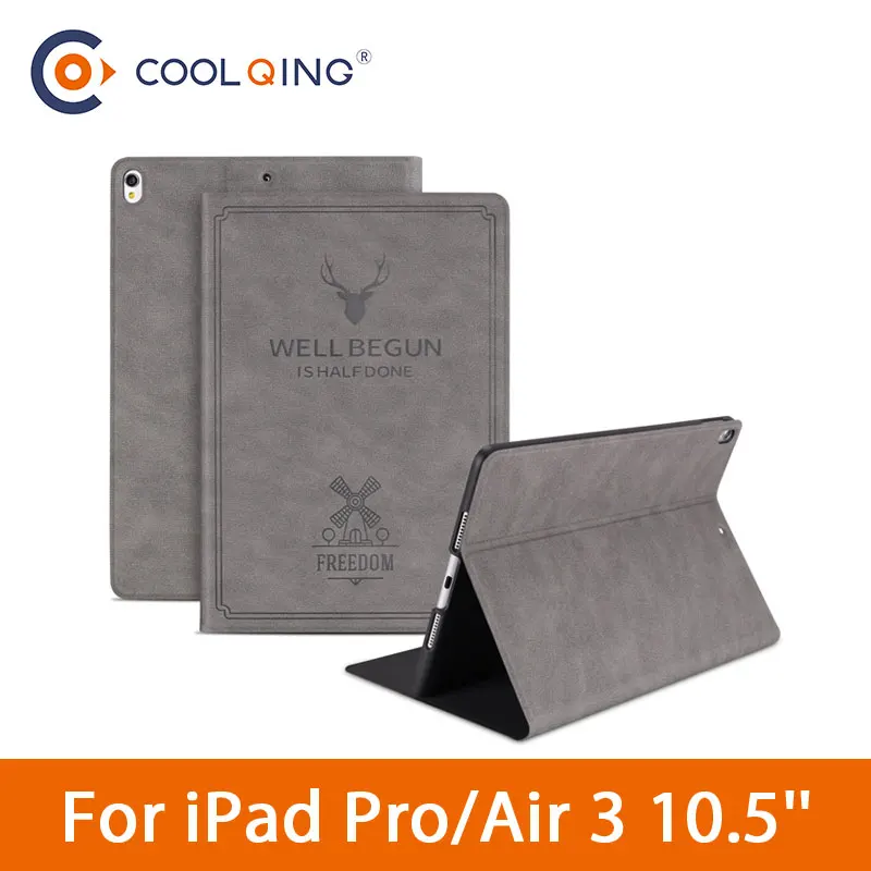 

Popular Pattern Tablets Case For 2019 iPad Air 3 10.5/Pro 10.5 Smart Wake Up Sleep Protective Tablet Cover For iPad Pro 10.5Case