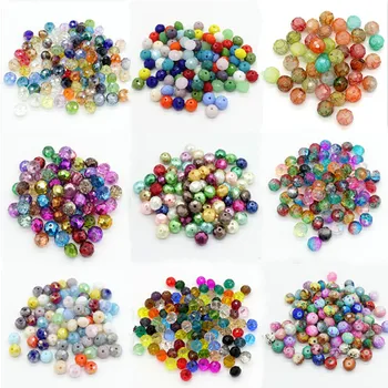 

Wholesale Mixed Lots 100pcs Rondelle Faceted Crystal Glass Loose Beads DIY Spacer beads 8mmx6mm