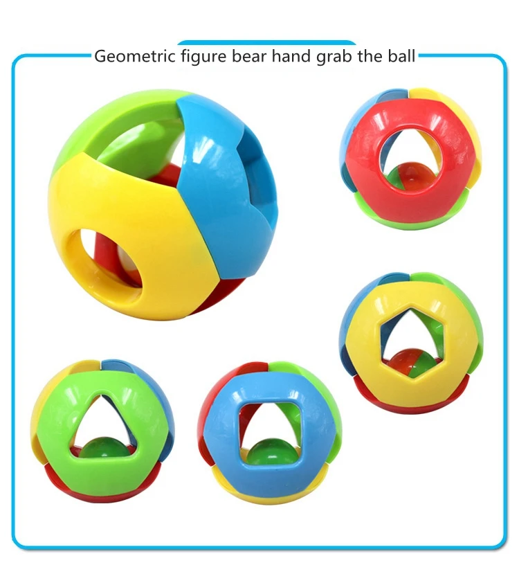 3 шт./компл. прекрасный смешные детские погремушки Пластик музыка Новинка дрожание рук Белл кольцо раннего обучения Развивающие Игрушечные