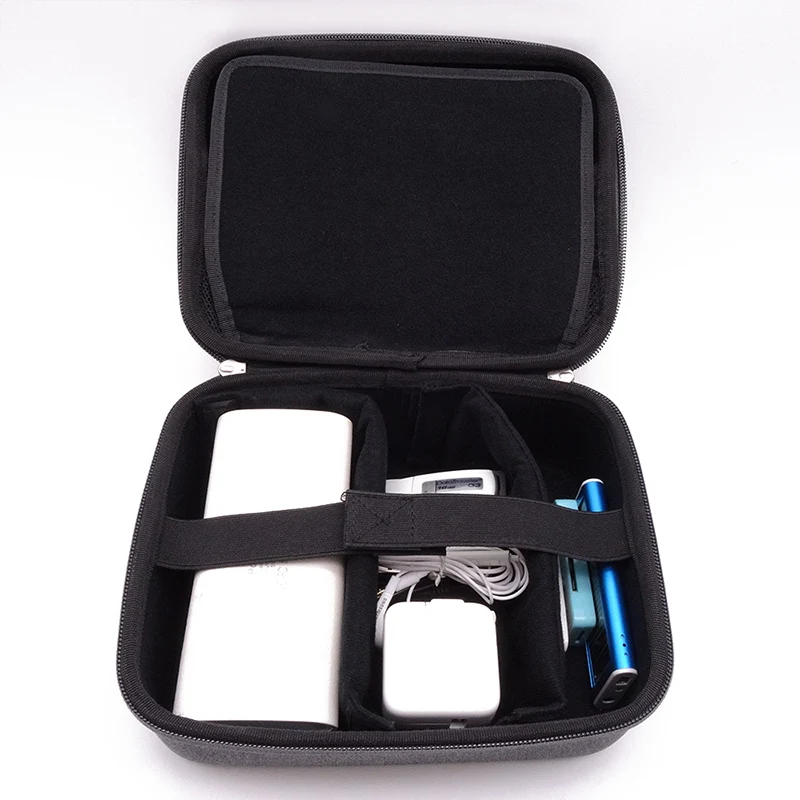 Novo Polegada Grande Hdd Proteger Case Bolsa Externo vr Disco Rígido Power Bank Usb Cabo Carregador Digital Gadget Carry 2019 3.5 - Imagem 6
