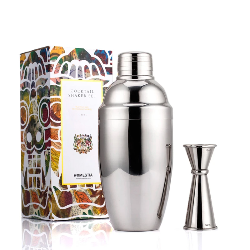 HOMESTIA Japanese Style 550ml Stainless Steel Cocktail Shaker Set
