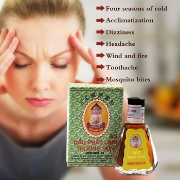 

Natural Herbal Buddha Ointment Oil Treatment of headache, toothache and other anti-mosquito bites