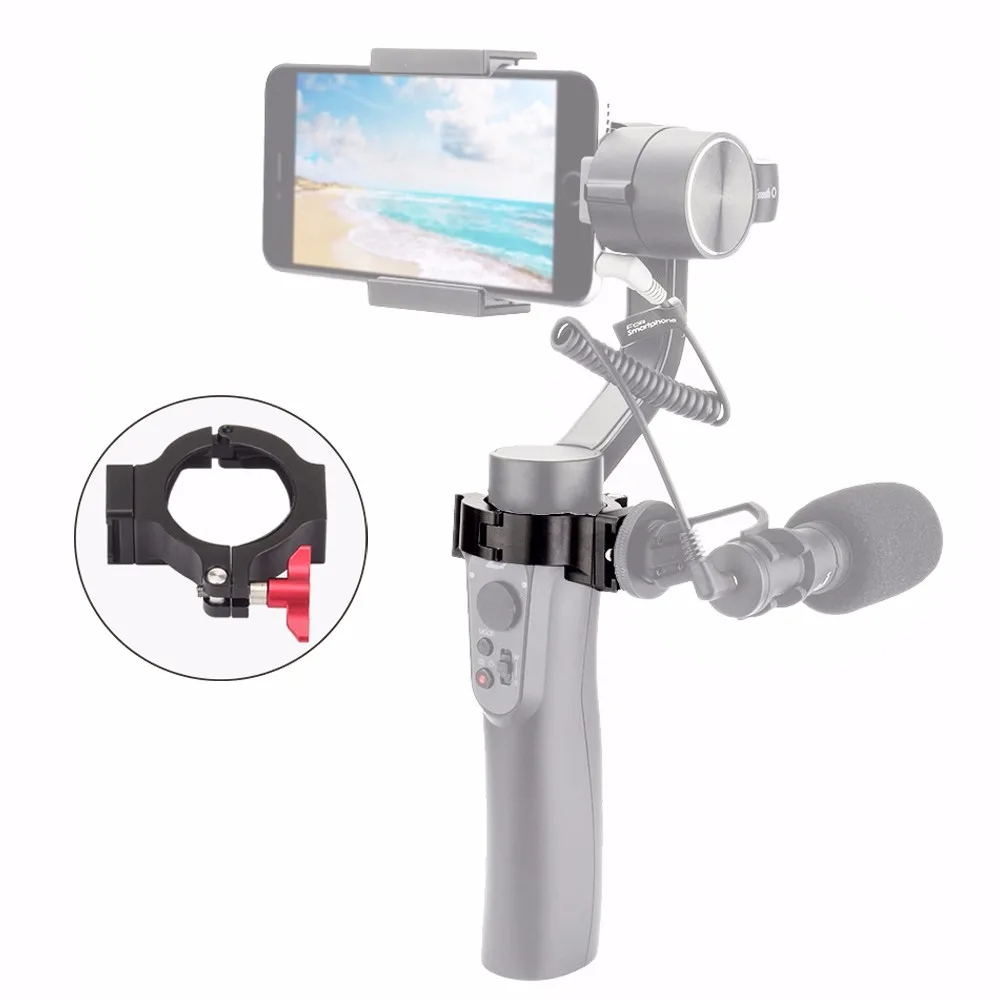 Продажа EACHSHOT Q кольцо Горячий башмак адаптер для Zhiyun гладкой Q применены к ехал микрофон светодиодный видео режиссер видеоблоге (кольцо только)