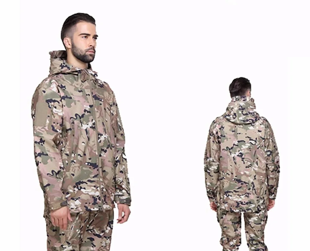 Шанхай история высокое качество тактический военный пиджак Мужская водостойкая ветрозащитная куртка 25 Цвет Размер: XS-5XL