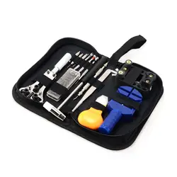 14 шт. Professional Watch Repair Tool Set Дело открывалка для отвертка для снятия крепежа Пинцет Высокое качество Fix инструменты с коробкой