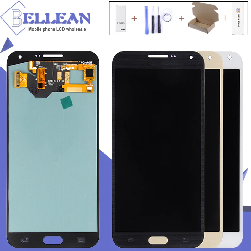 

Catteny Replacement E7 Display For Samsung Galaxy E7 LCD E700 E7000 LCD Screen With Touch Panel Digitizer Assembly Free Shipping