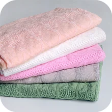 5 видов цветов утолщенной марли вышитые кружева ткань ручной работы сделай сам юбка ткань материал