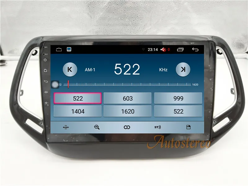 Perfect Car CD DVD player Android 6.0 10.2 inch Car GPS navigation for JEEP Compass 2017 newest mirror link player unit autostereo video 10