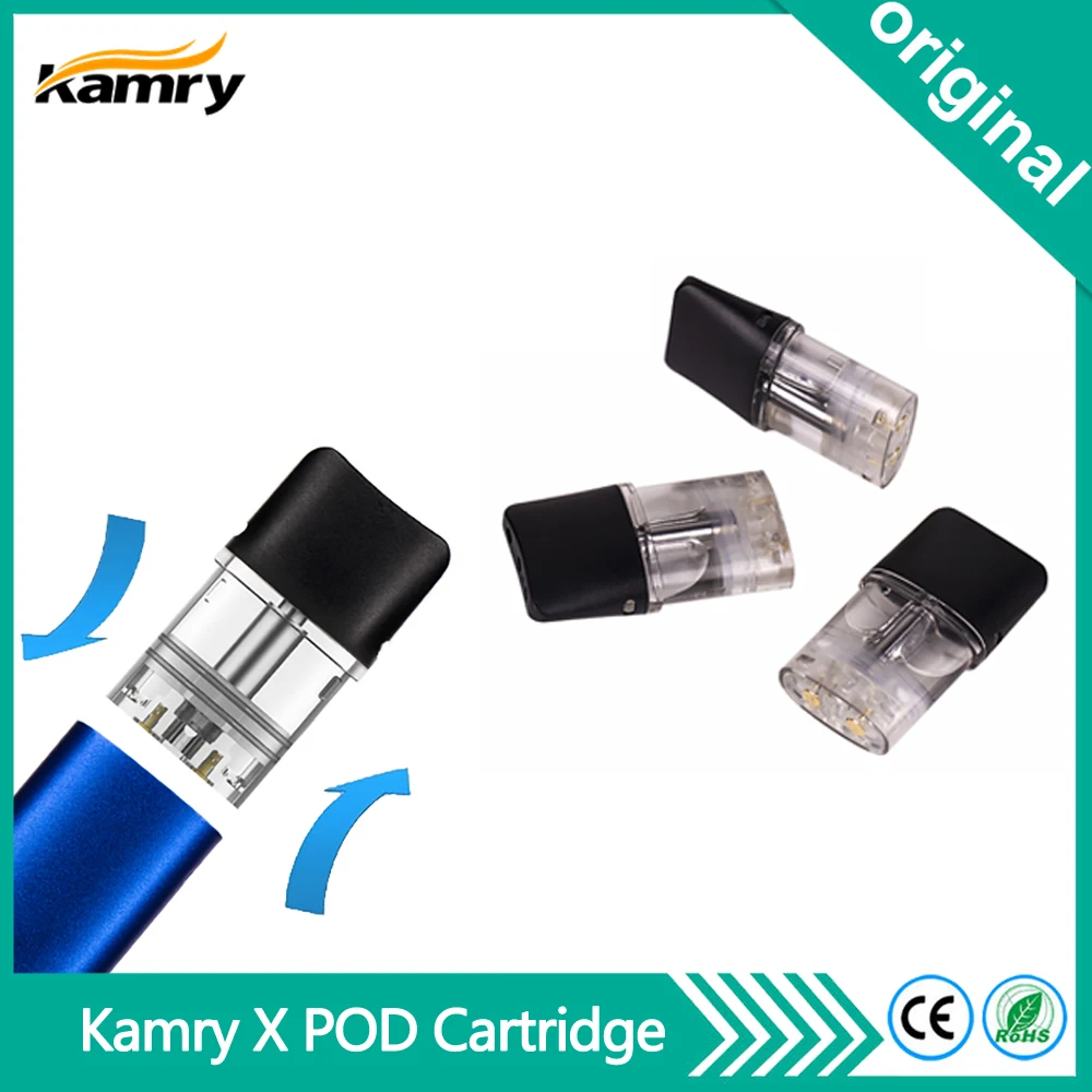 3 шт. оригинальный картридж Kamry X POD сменный 0 8 мл Ом одноразовый для Pod Vape