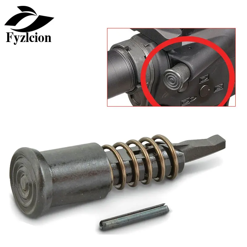 Tactical M4 M16 AR15 Series GBB Steel Airsoft .223 Forward Assist with Spring in Scope Mounts