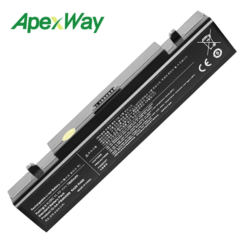 Аккумулятор для SAMSUNG 6600 мАч 11 1 В батарея AA PB9NC6B R468 R458 R522 R580 R540 R530 R519 pb9nc6b np350v5c np350e5c|9