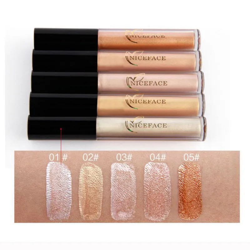 5 шт. маркеры палочки естественное сияние Shimmer влаги Блеск Макияж для лица Eye Contour отбеливатель жидкий хайлайтер maquiagem