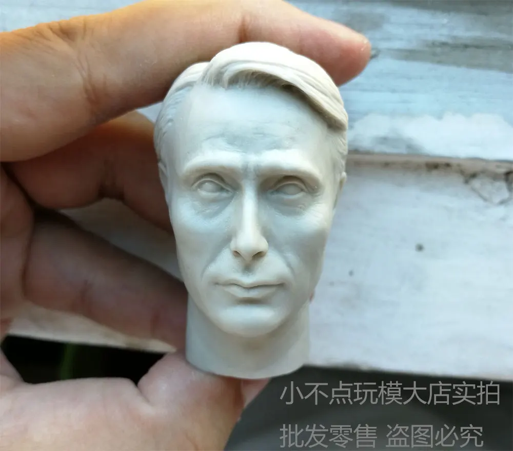 

1/6 scale blank Head Sculpt Hannibal 2.0 Mads Mikkelsen unpainted