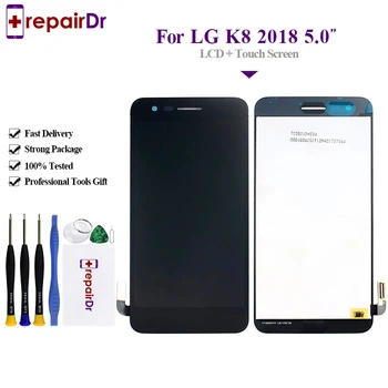 

5.0'' LCD For LG K8 2018 LCD Display Touch Screen Digitizer with Frame Full Assembly LCD and touch without frame SP200 MX210 lcd