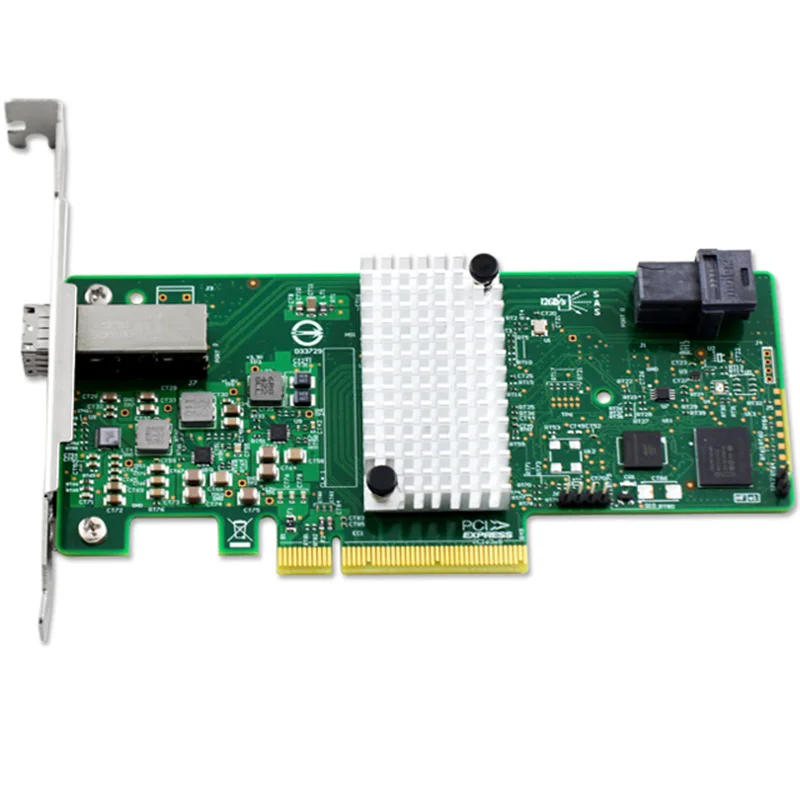 Uniaca AS3008R-4I4E SAS 9311-4i4e PCI Express до 12 ГБ/сек. последовательный Прикрепленный SCSI (SAS) HBA контроллер карты