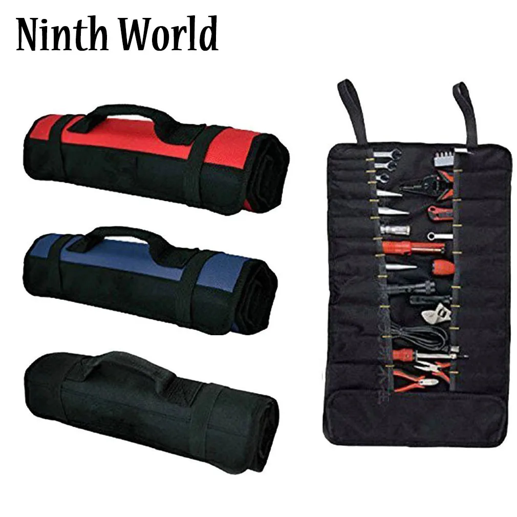 Wrench Roll Up Pouch Black Coiling Block Bag Wera Tools Rolling