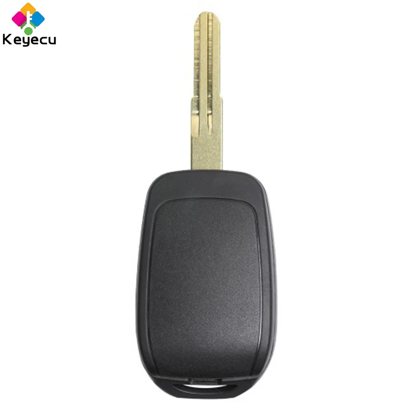 KEYECU Сменный Чехол для дистанционного ключа 2/3 кнопки и лезвие Fob Renault Duster Trafic Clio 4