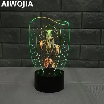 

Usb Led Lamp Kids Room Led 3d Light Fixtures Novelty 3d Night Light Colorful RGB Luminaria De Mesa Luminaria Led Light
