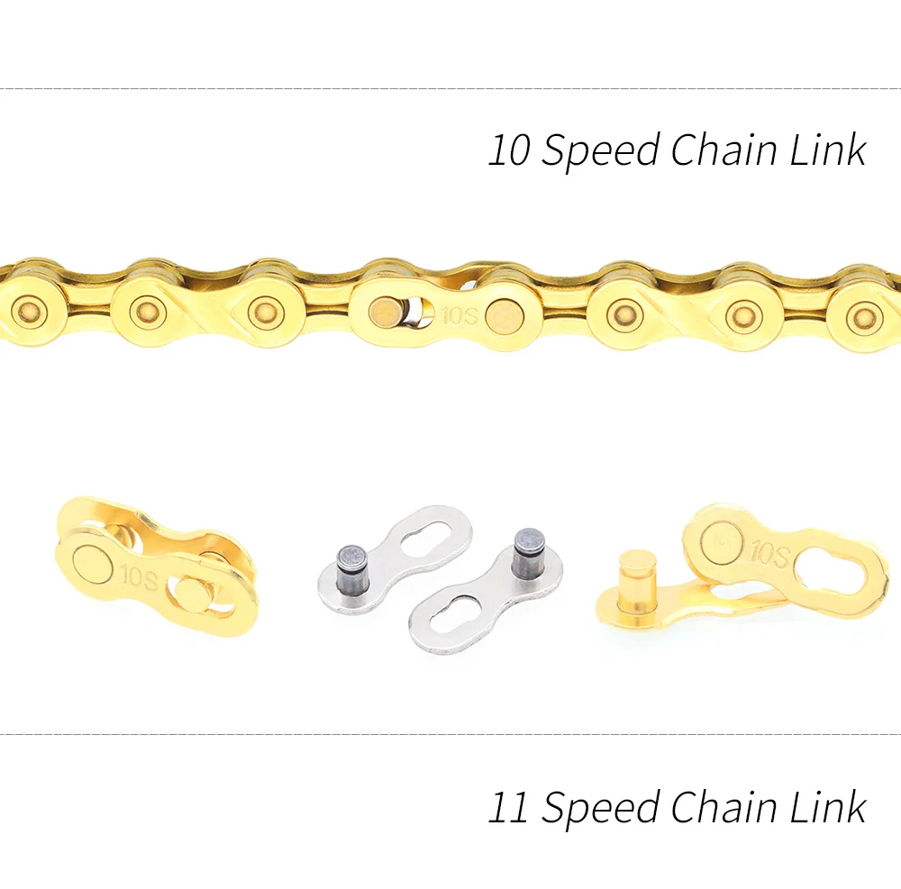 Cheap MTB Road Bike Chain Connector Silver Gold 6/7/8 9 10 11 24/27/30 Speed Bicycle Quick Master Chain Pin Chain Buckle Link Joint 6 Cheap MTB Road Bike Chain Connector Silver Gold 6/7/8 9 10 11 24/27/30 Speed Bicycle Quick Master Chain Pin Chain Buckle Link Joint 6