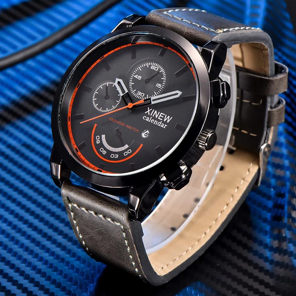 

Mens Watch Waterproof Date Strap Sport Quartz Army orologio uomo relojes hombre 2019 erkek saati reloj hombre marca de lujo