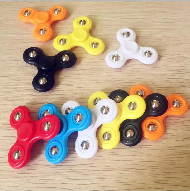 Newest Creative Fidget Spinner Desk Anti Stress Finger Spin Spinning Top EDC Sensory Toy Cube Gift for Children Kids