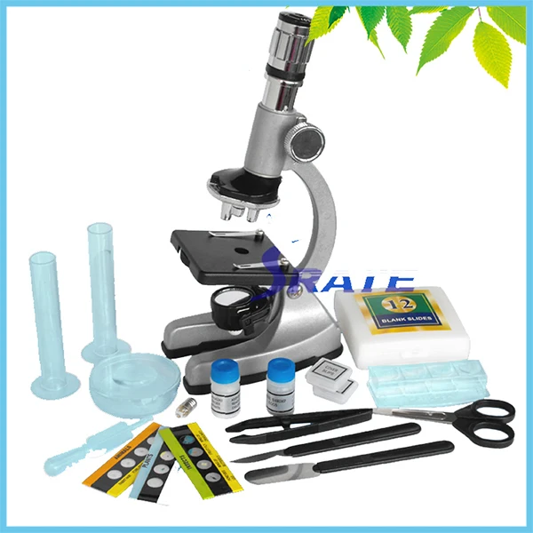 

New Birthday Gift 1200X Zoom Metal Monocular Biological Beginner Kids Children Student Educational Microscope