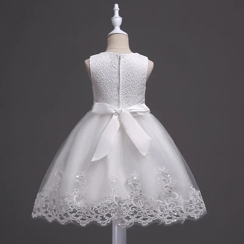 Г. Платье для девочек с цветочным рисунком; летние милые платья принцессы с цветочной вышивкой для девочек; нарядное детское платье с жемчугом для свадебной вечеринки; WG981