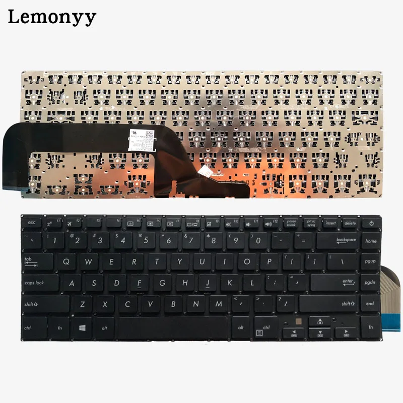 Laptop Keyboard US Version Keyboard for Asus VivoBook 15 X505BA X505 X505BP NSK-WK2SQ0T 0KNB0-4129TU00