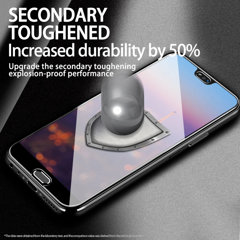 Защитное закаленное стекло для HUAWEI P20 Honor V20 V10 10 9i 9 8 8X HD полноэкранная Защитная