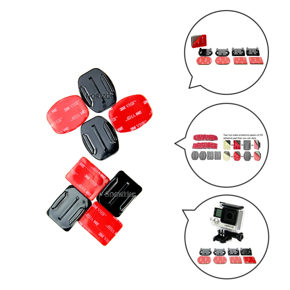 4-PCS-Flat-Curved-Mount-Set-Sticker-3M-Adhesive-for-Gopro-Hero-7-6-5-4 (5)