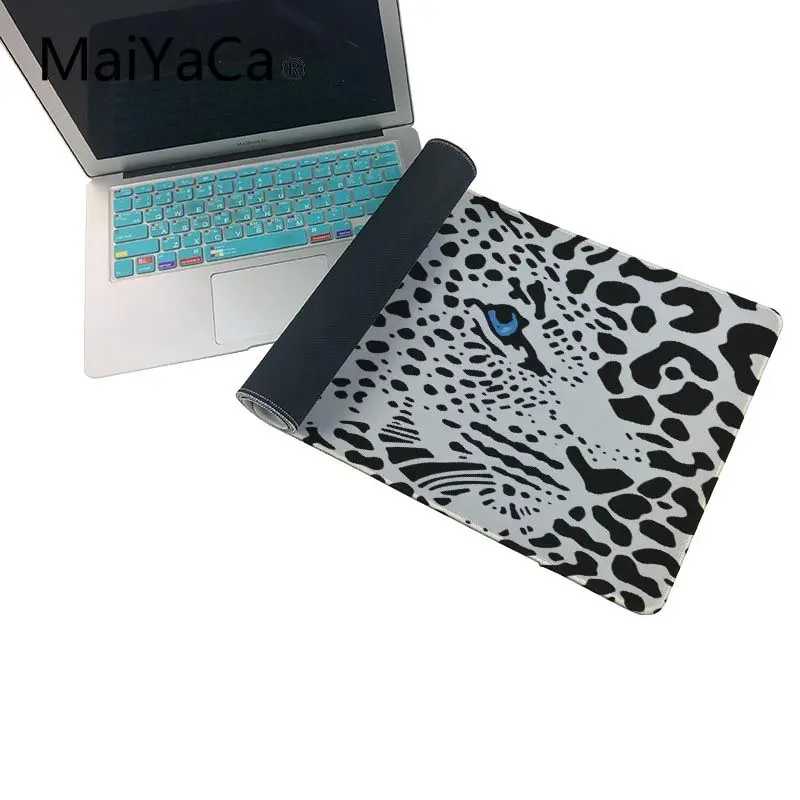  MaiYaCa Black spotted leopard large mouse pad For CS:CO dota 2 WOT Gaming mousepad Speed Version Lo