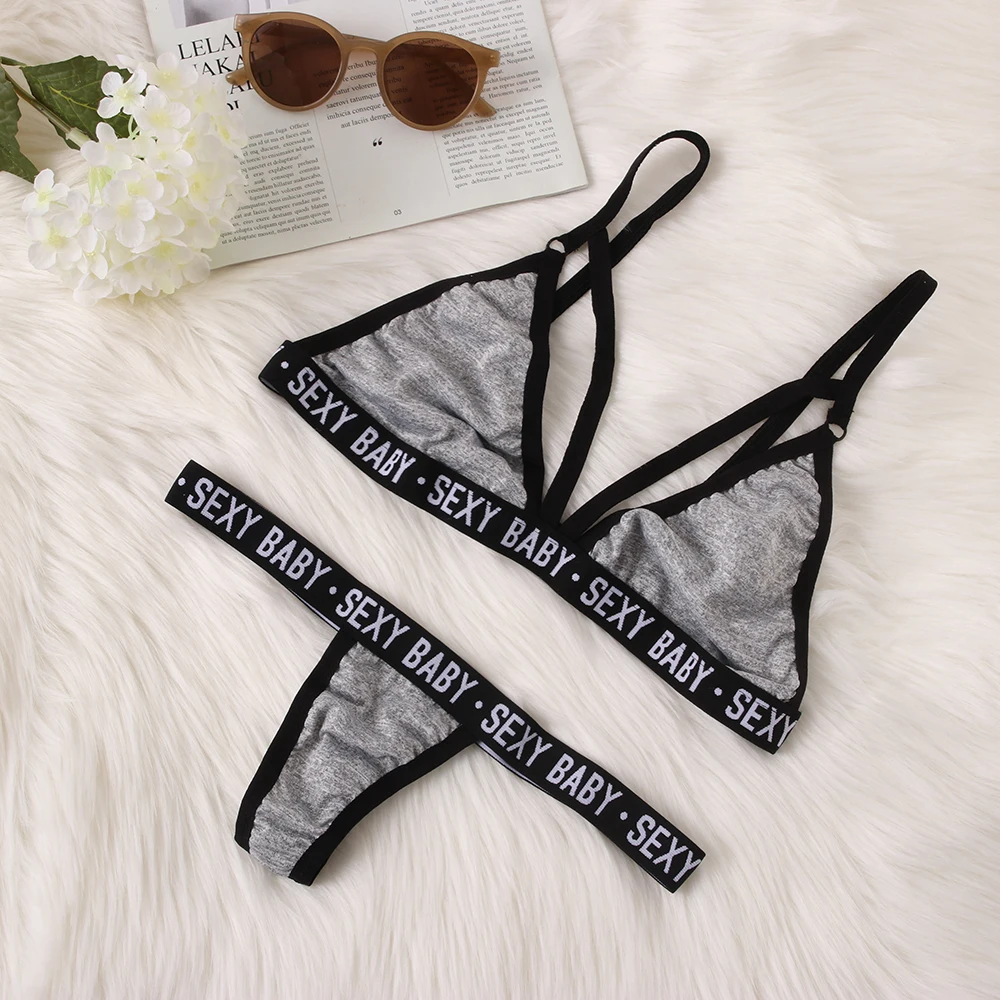 Fashion Women Sexy Push Up Bra Sets 2019 New Summer Lingerie Nightwear Babydoll High Waist G-string Sports Underwear Set Fashion Women Sexy Push Up Bra Sets 2019 New Summer Lingerie Nightwear Babydoll High Waist G-string Sports Underwear Set