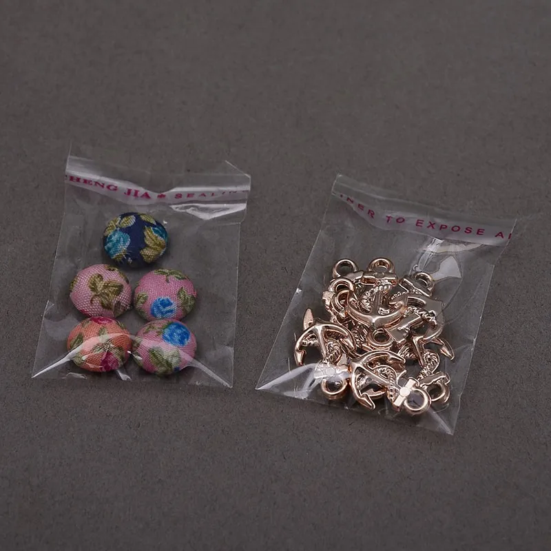 500 шт. 9*17 см прозрачный самоклеющиеся opp Еда конфеты Cookie Ювелирные изделия подарок Сумки упаковка карт маленькая Пластик сумка