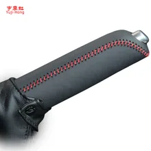 Yuji-Hong автомобильный чехол для ручного тормоза для Mazda CX-5 2013- Mazda 3 Axela- авто чехол из натуральной кожи