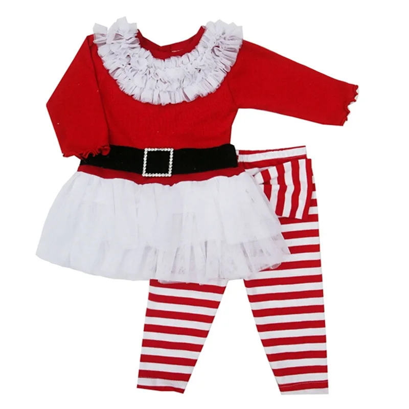 Christmas Baby Clothing Set Long Sleeve Infant Girls Boys Warm Winter Outfits Party Gift Christmas Children Set Toddler Clothes (4)