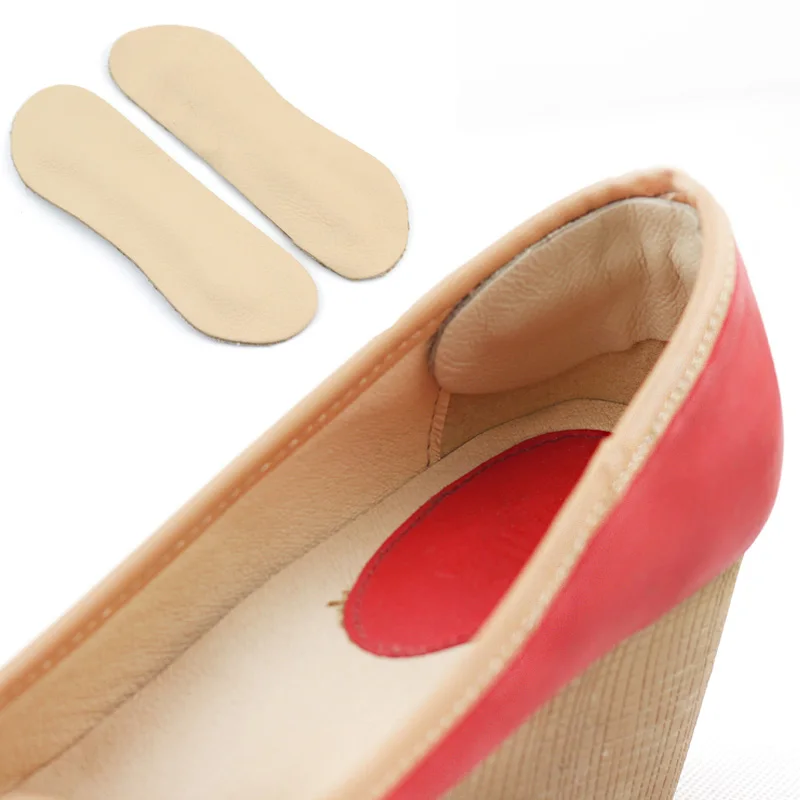 2 пара/лот стельки из искусственной кожи стельки с подпятником подкладка Подушка защита для ухода за ногами колодки для обуви