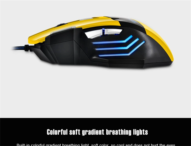 7 Buttons USB Wired Gaming Mouse 2400DPI Optical Gamer Mice X7 with Sades mousepad mat for PC Computer Laptop gamer (5)