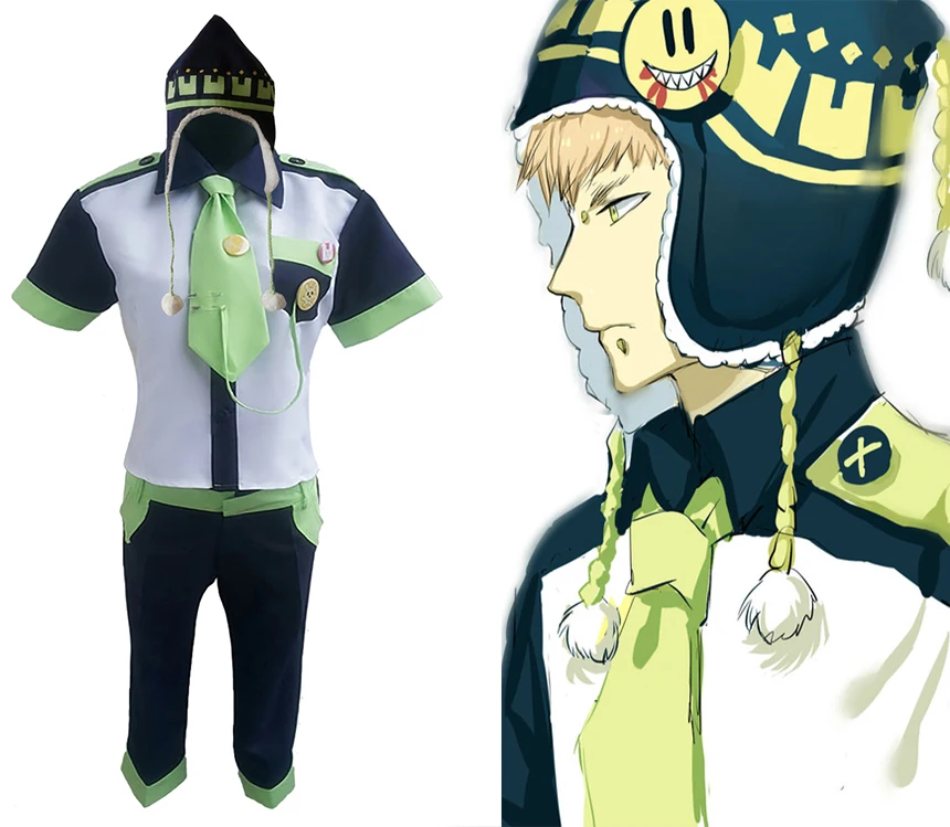 Dramatical Murder Cosplay DMMD Clear Costume Full Set High Quality Anime Clothes