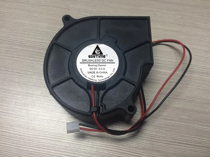 DC5v 12 V 24 v 70 мм 7530 7,5 см Turbo насос для вентилятора системы охлаждения