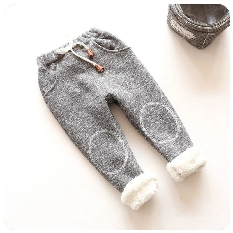 BibiCola/осенне-зимняя детская одежда для маленьких девочек, штаны для мальчиков и девочек, хлопковые брюки, спортивные штаны, детская одежда